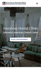 Mobile Screenshot of americandentalclinic.com
